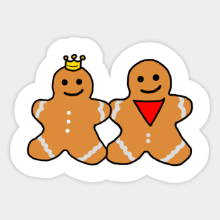 Gingerbread Merthur Sticker